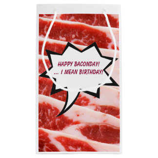 bacon birthday bag