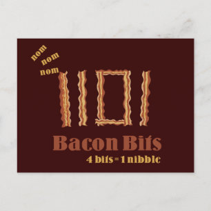 Bacon Bits Postcard