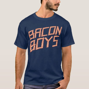 Bacon Boys - Pig Meat Pork BBQ Barbecue Breakfast  T-Shirt