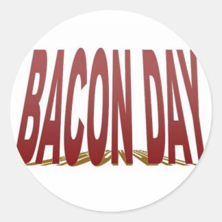 Bacon Day Stickers