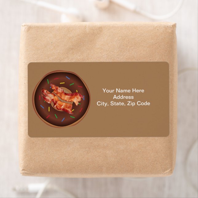 Bacon Donuts  Labels (Insitu)