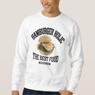 Bacon & Egg Burger (vintage style) Sweatshirt