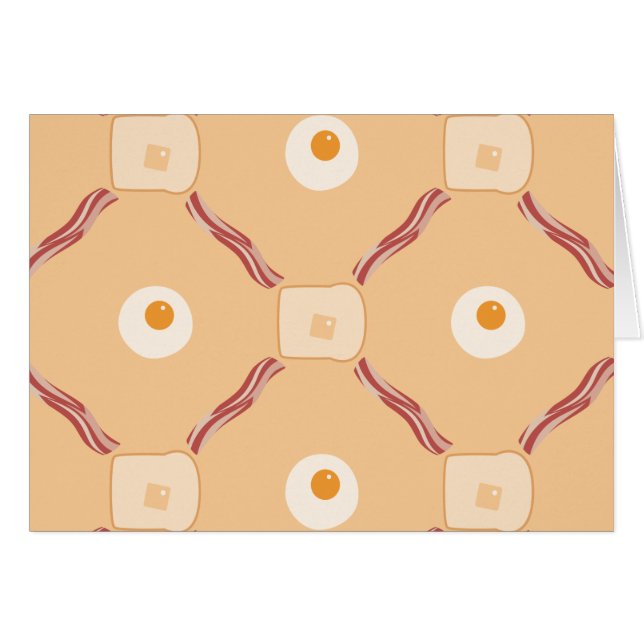 Bacon, Eggs and Toast (Front Horizontal)