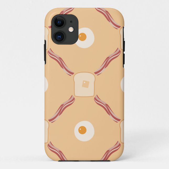 Bacon, Eggs and Toast Case-Mate iPhone Case (Back)