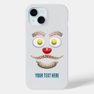 Bacon Eggs Brunch iPhone 15 Case