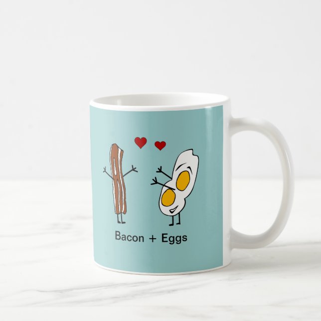 Bacon + Eggs Coffee Mug (Right)