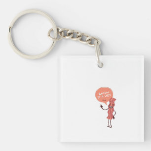 Bacon is a diet key ring