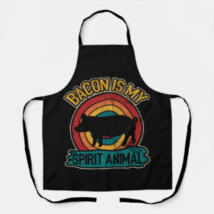 Bacon Is My Spirit Animal Bacon Lover Grilling Apron