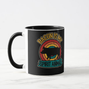 Bacon Is My Spirit Animal Bacon Lover Grilling Mug