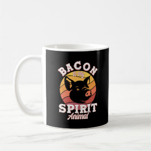 Bacon Is My Spirit Animal Funny Bacon Lover Coffee Mug