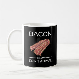 Bacon Is My Spirit Animal Funny Crispy Food Cute Coffee Mug