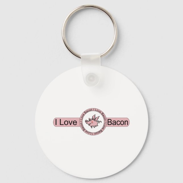 Bacon Key Ring (Front)