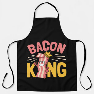 Bacon King Lover Men Apron