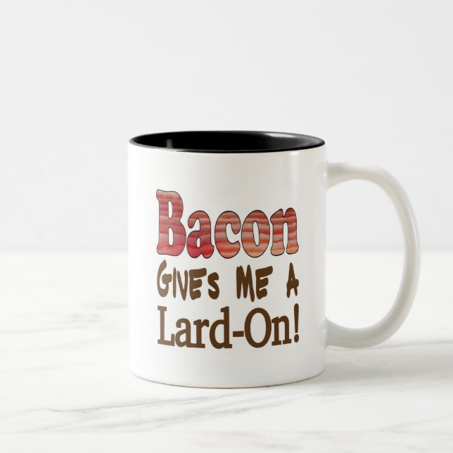 Bacon Lard Two-Tone Coffee Mug (Right)