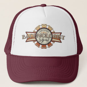 Bacon LOVE certified Baconologist Trucker Hat
