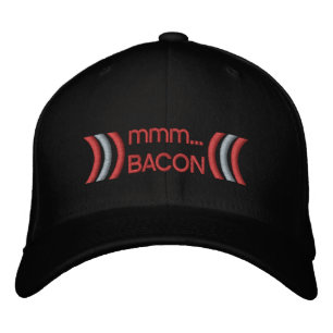 Bacon LOVE Embroidered Hat