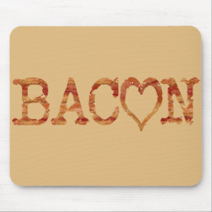 Bacon LOVE Mouse Mat