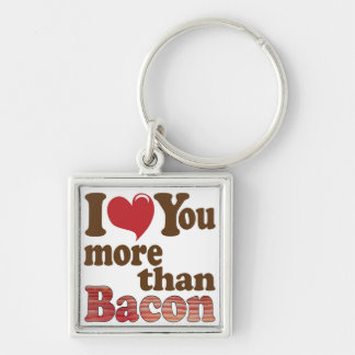 Bacon Lover Key Ring