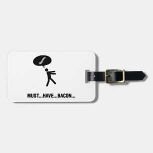 Bacon Lover Luggage Tag