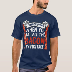 Bacon Lover Piggy Pig Design Premium T-Shirt