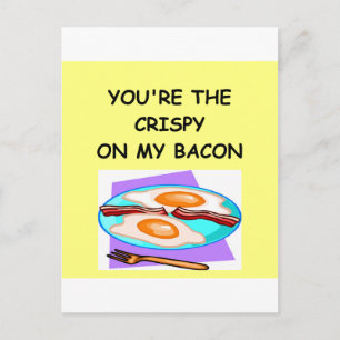 BACON lover Postcard