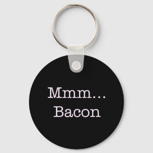 Bacon Mmm Key Ring