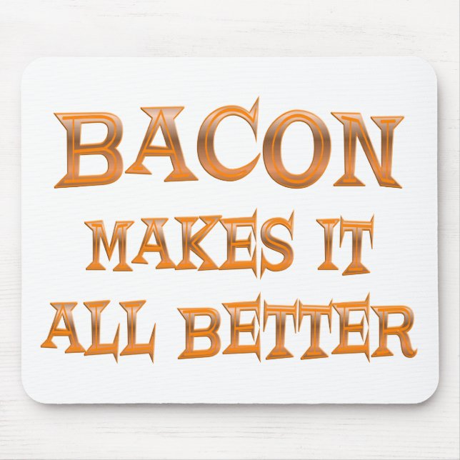 Bacon Mouse Mat (Front)