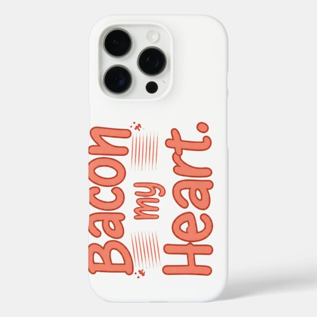 Bacon My Heart  Case-Mate iPhone Case (Back)