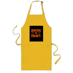 Bacon My Heart  Long Apron