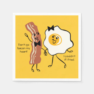 Bacon 'N Egg Lover Napkin