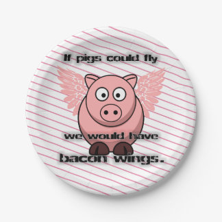 bacon paper plate
