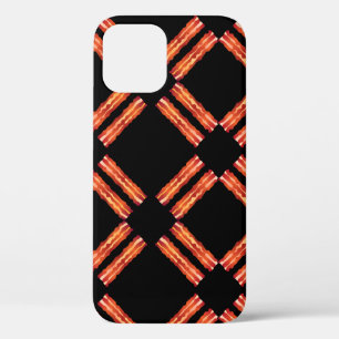 Bacon Pattern iPhone 12 Case