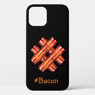 Bacon Pattern iPhone 12 Case
