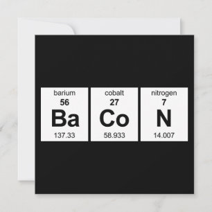 BaCoN Periodic Table Invitation