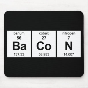 BaCoN Periodic Table Mouse Mat