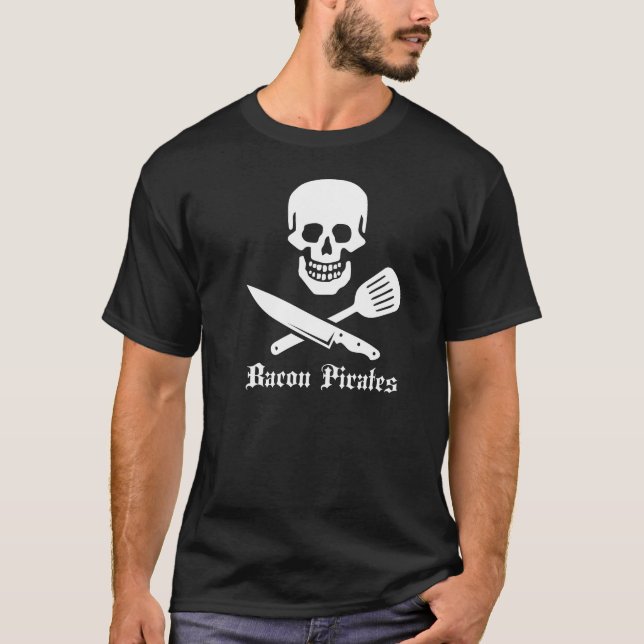 Bacon Pirates T-Shirt (Front)