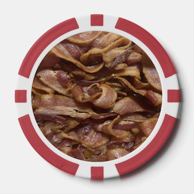 Bacon Poker Chips (Front)