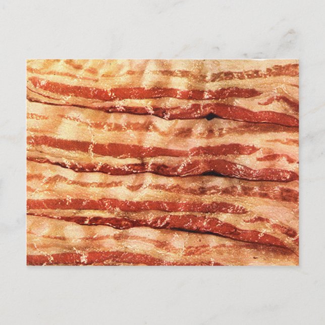 bacon, postcard (Front)