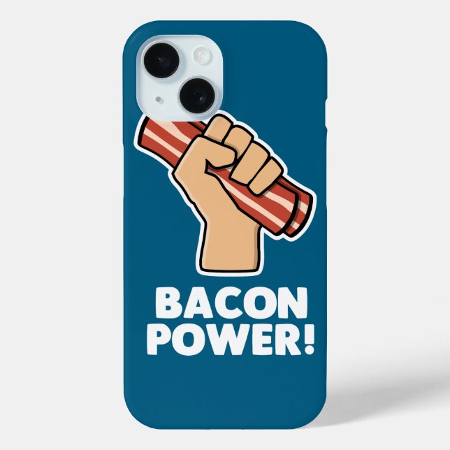 Bacon Power Case-Mate iPhone Case (Back)