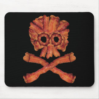 Bacon Skull and Crossbones Mouse Mat