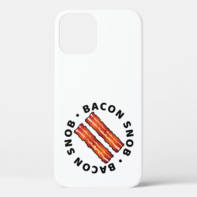 Bacon Snob Case-Mate iPhone Case (Back)