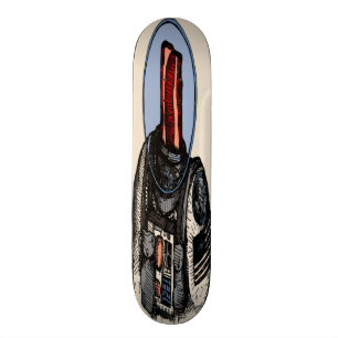 "Bacon Space Man" Skateboard Deck