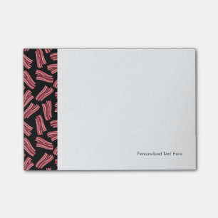 Bacon Strips Pattern Post-it Notes