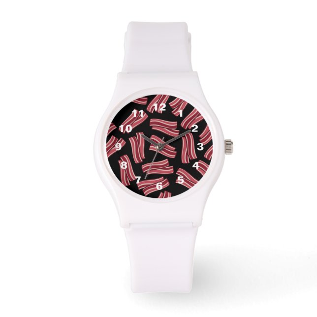 Bacon Strips Pattern Watch (Front)