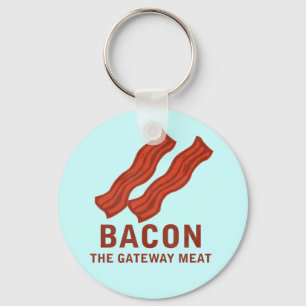 Bacon, The Gateway Meat Key Ring