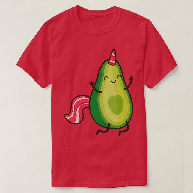 BaconAvocadicorn T-Shirt (Design Front)