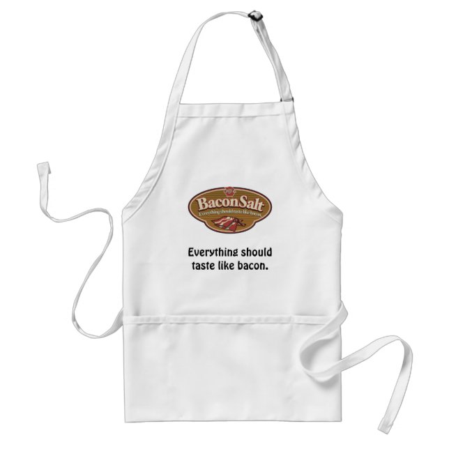 baconsaltlogo - high res, Everything should tas... Standard Apron (Front)