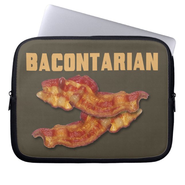 Bacontarian Laptop Bags (Front)