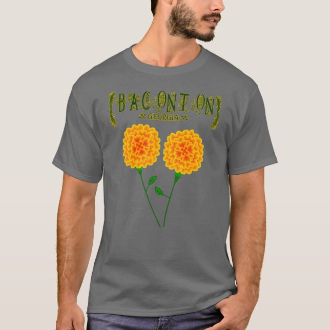 Baconton Georgia Oversized T-Shirt (Front)