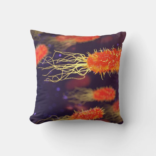 Bacteria Flagella Cushion (Front)